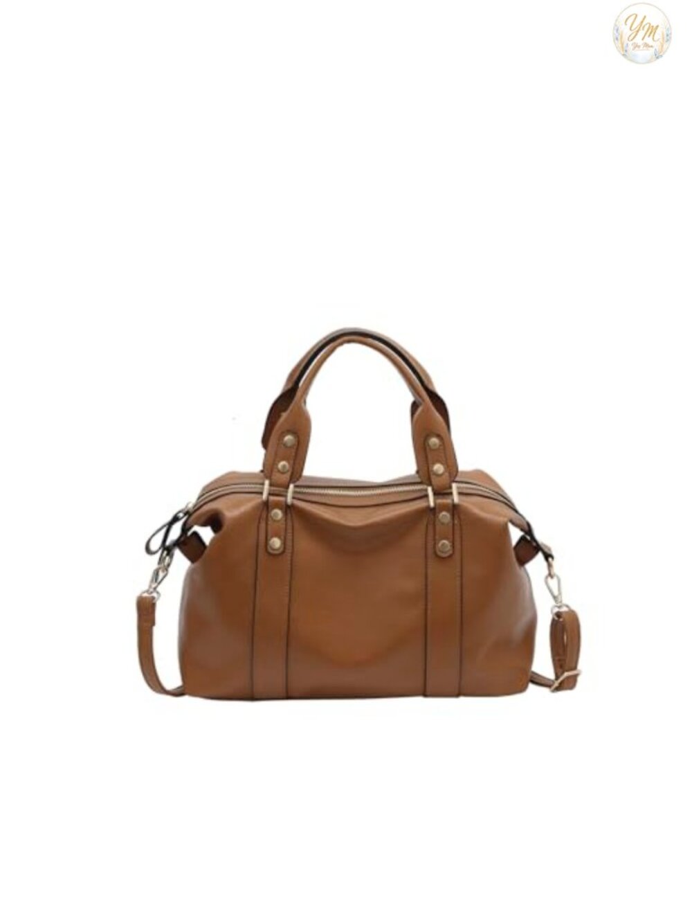 Women's Vegan Leather Tote Bag Satchel Shoulder Bag Crossbody Travel Purse with